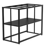 DWALE Fish Tank Stand Metal Aquarium Stand 40 Gallon Aquarium Turtle Tank 36.5" x 18.5" x 29.5"