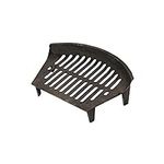 Oypla Open Fire Grate 16" Cast Iron Heavy Duty Log Coal Wood