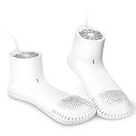 Home Care Wholesale Electric Shoe Dryer Deodorizer, Ozone Boot Dryer- with Timer and Fan, Gloves Socks Dryer Warmer, No Noise | Adult-Foot-Shaped | UK Plug