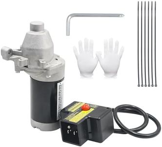 Terisnds 951-10645A 951-10645 751-10645 Electric Starter Motor JQ170 for Troy-Bilt MTD Cub Cadet Craftsman Snowblower Snow Thrower 751-10645A 751-10645B 951-10645B, 17 Teeth 120V 208cc