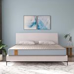 Springwel easy TruComfort Pro 6 inch Latex foam Twin Size Mattress | Medium Firm |Temperature regulater Knitted Premium Fabric with Outlast Technology | Twin Size Mattress | Anti Skid Fabric (Size- 84x48x6 inches)