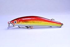 Akuna Phantom Series 3.5-Inch Shallow Diving Lure, Holographic Blaze, Five of One Color