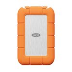 LaCie Rugged SSD4 4TB — shock‑resistant, USB‑C Portable External SSD, for Mac & Windows — Rescue Data Recovery included