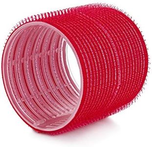 Ponik's - Lot de 6 bigoudis autoadhésifs - 70 mm - Idéaux pour boucler les cheveux - Rouge