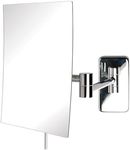 Jerdon JRT695C 5X Wall Mount Mirror, Chrome