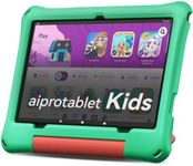 Kids Tablet, Android 16 Tablet for Kids 10 inch Octa-Core with Case, 30GB RAM 64GB ROM 2TB TF Card Expandable for Toddler Children, Parental Control, Dual Camera, BT5.4, WiFi, Gift (Green)