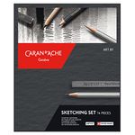 Caran Dache Artist Art by 14 Pcs Sketching Set