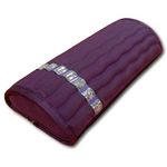 Bio Amethyst Ereada Far Infrared Amethyst Mat Pillow - High End Negative Ion and FIR Pillow Purple Mini Pillow 16" L x 7.5" W x 3" H