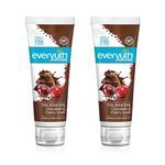 Everyuth Naturals Tan Removal Chocolate&Cherry Scrub|D Tan,Detoxify&Cleanse|Paraben Free|Antioxidant Choco&Multi-Vitamin Cherries|For Oily,Dry,Normal,Combination&Sensitive Skin - 100G (Pack Of 2)