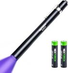 NEXTORCH UV Torch LED Ultraviolet Flashlight Blacklight Woods Lamp Portable Mini Pen Light Pocket UV Light AAA Batteries K3UV