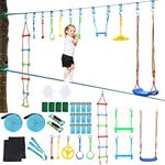 COSTWAY Ninja Slackline Set for Kid