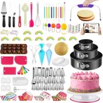 700PCs Cake Decorating Kit with Bak