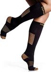 Wide Calf Copper Compression Socks 