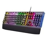 Gaming Keyboard, RGB Light Up Keybo