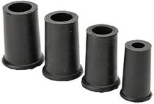 Gastrock Rubber buffer for umbrellas and poles in black, pack of 2, diameter 8 mm