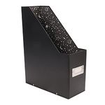 Snap-N-Store Kids Magazine Storage File, 12.25 x 3.88 x 9.75 Inches, Black/Space, 2 Pack, SNS02436