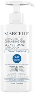 Marcelle Ultra-Gentle Cleansing Gel, Creamy, All Skin Types, Facial Cleanser, Hypoallergenic, Soap-Free, Paraben-Free, Fragrance-Free, Tested On Sensitive Skin, Cruelty-Free, 350 mL