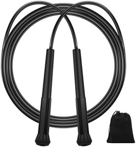Euqvunn Corde à Sauter Sport, Poids Léger Corde à Sauter Enfants Boxe avec Sac, Corde à Vitesse en PVC Anti-Enchevêtrement pour Entraînement Fitness en Déplacement et Brûlage de Graisses