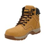 DeWalt Cranson Mens Nubuck Steel Toe Cap Work Safety Ankle Boots (Honey, UK 8)