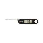 Taylor Precision Products Folding Stem Digital Display Food Thermometer, One Size, Black