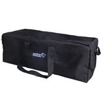 Azarxis Duffle Bag Holdall Waterproof Lightweight Travel Bag 55L 100L 150L Sport Gym Bag Cycling Bike Pannier Multifunctional Outdoor (Black - 100L)