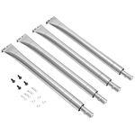 WELL GRILL Stainless Steel Burner Tube for Broil King Imperial & Shelf Gas Grill, 43.8 cm 18633 BBQ Burner Baron Grill Accessories (Pack of 4)