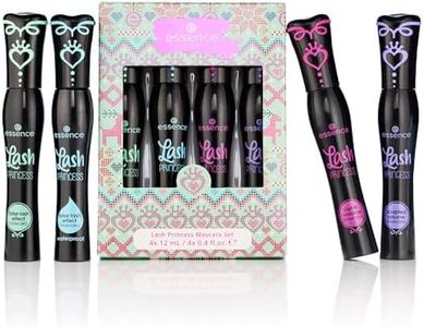 essence | Lash Princess Mascara Holiday Gift Set | 4 Mascaras in 1 Set | False Lash Effect, Waterproof, Curl & Volume, Sculpted | Holiday Gift for Beauty Lovers | Vegan & Cruelty Free