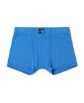 Jockey Boys Super Combed Cotton Trunks with Double layer Contoured Pouch & Front Fly open (Pack of 3) 3036_Assorted_11-12 Yrs