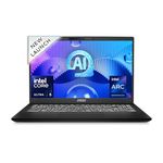 MSI Modern 15 H AI, Intel 1st Gen. Ultra 5 125H,Built-in AI, 40CM Laptop(8GB/512GB NVMe SSD/Windows 11 Home/Intel Arc/Classic Black/1.9Kg), C1MG-050IN