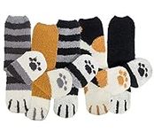 Fuzzy Socks for Women 5 Pairs Winte