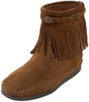 Minnetonka Women's Back-Zip Boot, D