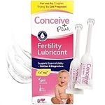 Conceive Plus Fertility Lubricant in Pre-Filled Applicators, Fertility Friendly Lube for Couples Trying for a Baby, One Month Supply with 8 x 4g Applicators