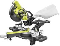 RYOBI ONE+ 18V Cordless 7-1/4 in. Sliding Compound Miter Saw