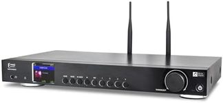 Ocean Digital WR-50 Internet Radio Tuner Component Wi-Fi, Ethernet LAN, Podcasts, Stereo Outputs to Connect Hi-Fi System, Bluetooth Receiver, USB Playback, Remote Control, 2.4" Color Display