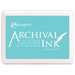 Ranger A3P-64701 Archival Jumbo Ink Pad #3-Aquamarine