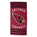 Northwest NFL Arizona Cardinals Beach Towel, 30" x 60", Stripes