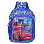 Wing School Bag with Kids Favourite Cartoon Charter -Blue Color (Apt for 5-10 Yrs Kids)