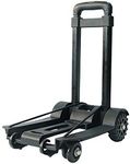 Portable Cart Folding Dolly Push Truck Hand Collapsible Trolley Luggage 70Kg