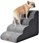 EHEYCIGA Curved Dog Stairs Ramp for