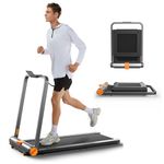 WALKINGPAD MC11 Double Foldable Treadmill 242lbs Max User Weight LED Display Portable Treadmills for Office and Home No Installation Required 1-7.5mph