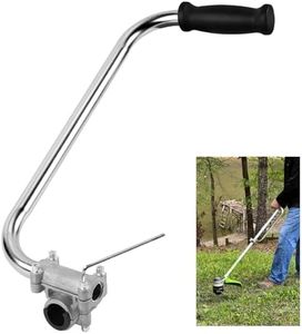 Weed Eater Handle - String Trimmer Handle, Ergonomic Trimmer Grip, Weedeater Handle with Bracket Clamp, Weed Wacker Attachments Aluminum Lawn Trimmer Grip for Lawn Care, Landscaping, Yard Trimming