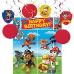 amscan Paw Patrol Scene Setter with Props