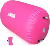 AWSUM Air Roller Gymnastics Barrel Inflatable Tumbling Mat Back Handspring Trainer for Octagon Mat Gym Home Gymnastics Equipment 1 PCS，No Electric Pump