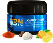 iON Performance Athlete Warmup Muscle Rub with Cayenne, Creatine, Shea Butter and Orange Essential Oil. Perfect for pre-Game Muscle Massage, Leg, Back and Body. Race, Fight and Training Prep