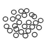 sourcing map Nitrile Rubber O-Rings 16mm OD 11mm ID 2.5mm Width, Metric Nitrile Rubber Sealing Gasket for Automotive Machine Plumbing, Pack of 25