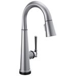 Delta Faucet Emmeline Single-Handle Touch Bar Faucet, Bar Sink Faucet, Prep Sink Faucet with Touch2O Technology, Lumicoat Arctic Stainless 9982T-AR-PR-DST