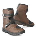 MAXIMO-MOTO Motorbike Boots Motorcycle Sneakers Riding Short Ankle Shoes fully men's boots Fashion with protection Brown (BROWN, uk_footwear_size_system, adult, men, numeric, medium, numeric_8)