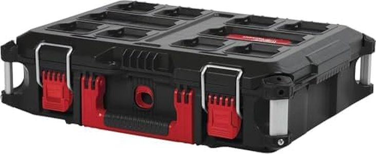 Milwaukee 4932464080 PACKOUT Box 3 Toolbox System, Red