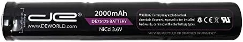 Digital Energy DE 75175 Replacement Battery for Streamlight Stinger Flashlights - 2000Mah 3.6V Nicad Battery