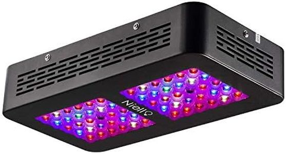 Niello® LED Plant Lamp 300 W LED Grow Lamp Optical Lens Series, Light UV IR Full Spectrum Grow Light Plant Light with Veg & Bloom for Indoor Plants Vegetables and Flowers